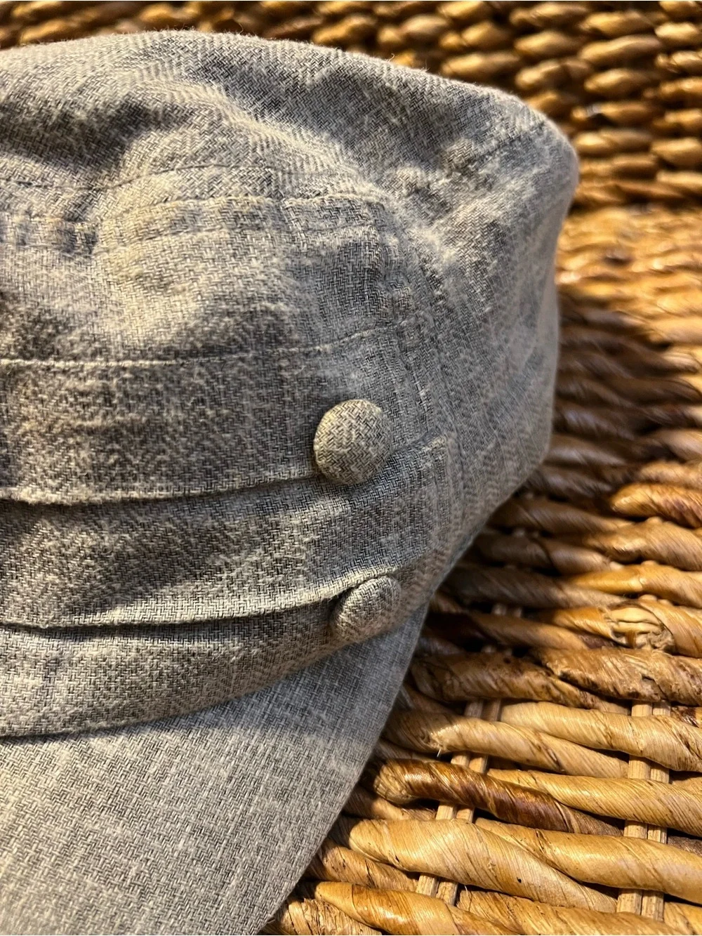 UNBRANDED Gray Cadet Patrol Hat
